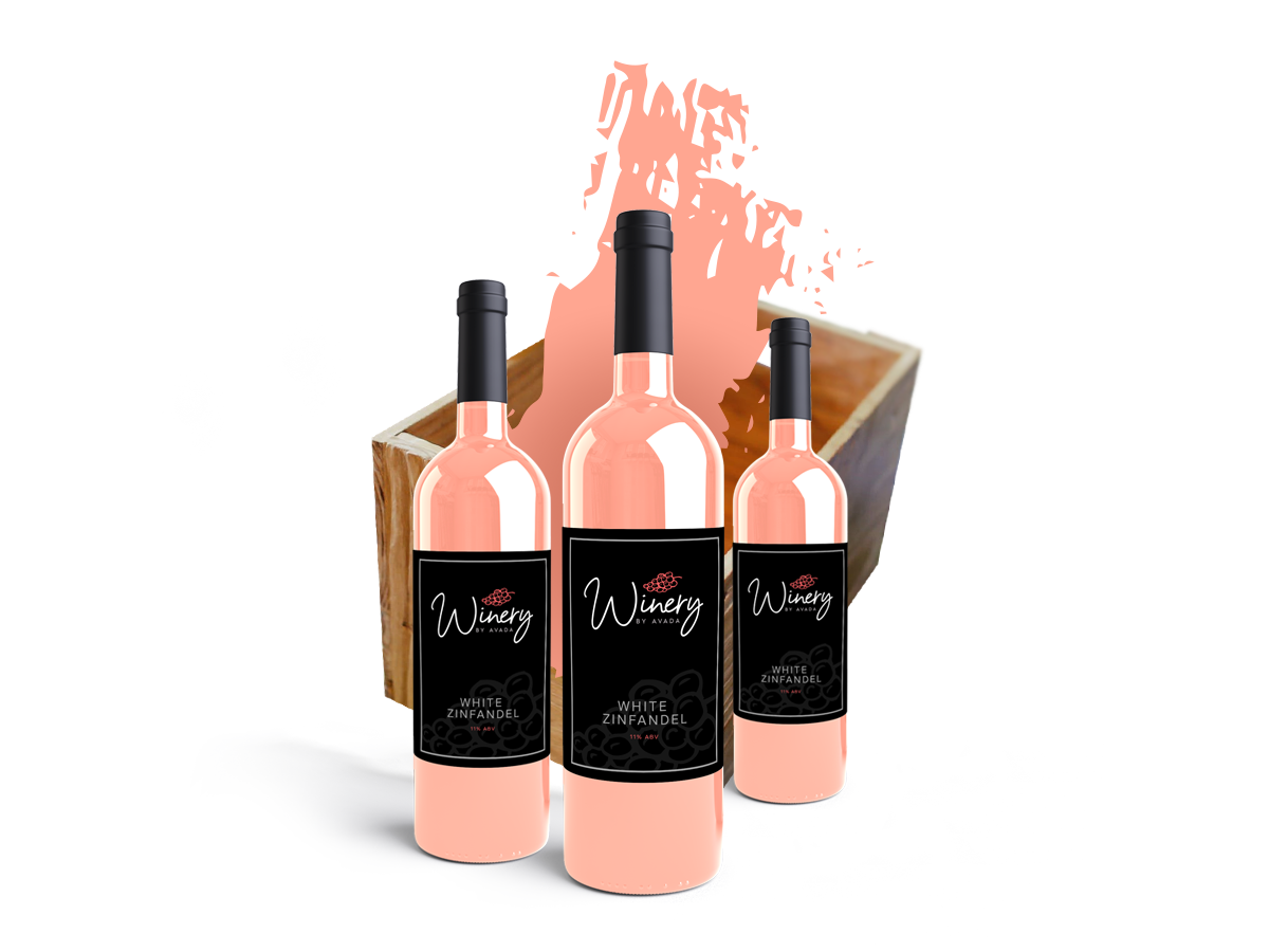 Case of White Zinfandel case-zinfandel